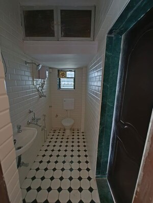Bathroom in 3 BHK Apartment at Bandra West – for Rent