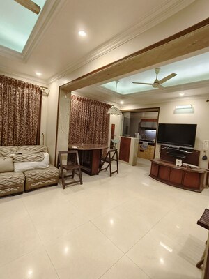 Living Room in 2 BHK Apartment at Anjur – for Rent