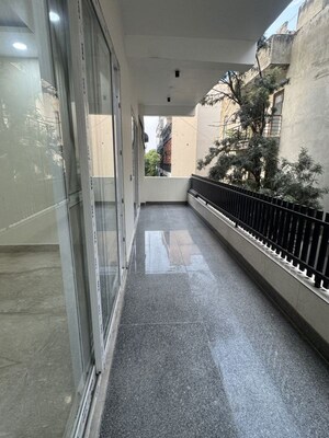 Balcony in 4 BHK Builder Floor at Shanti Kunj – for Rent