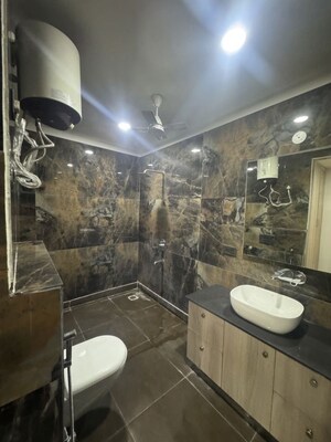 Bathroom in 4 BHK Builder Floor at Shanti Kunj – for Rent