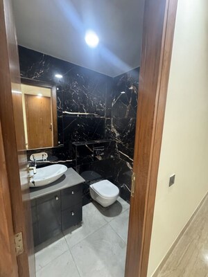 Bathroom in 4 BHK Builder Floor at Shanti Kunj – for Rent