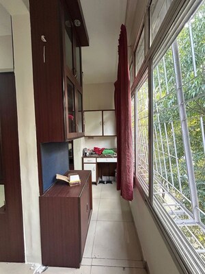 Balcony in 2 BHK Apartment at Goldcrest Nilgiri Greens, Aundh – for Rent