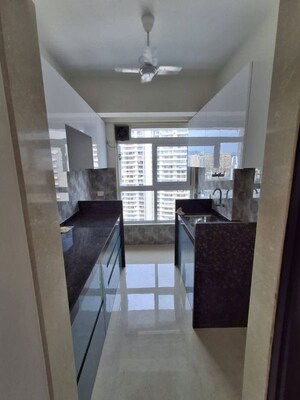 Kitchen in 1 BHK Apartment at Group Satellite Elegance, Goregaon East – for Rent