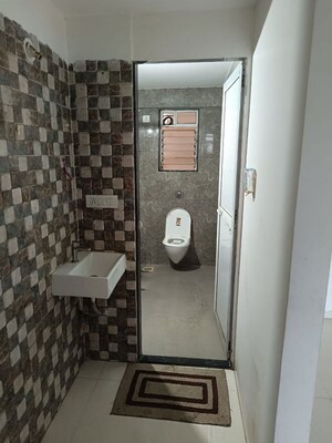 Bathroom in 1 BHK Apartment at Sector 5 Ghansoli – for Rent