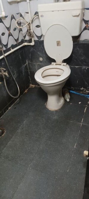 Bathroom in Studio Apartment at Sector 4 Kopar Khairane – for Rent