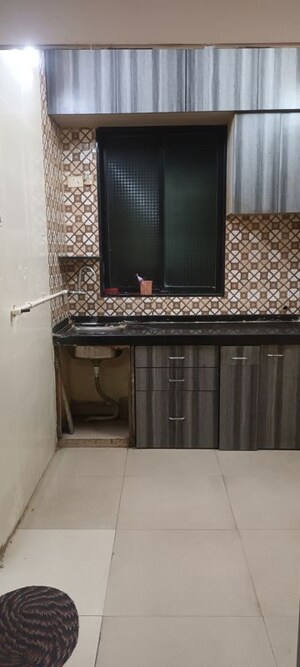 Kitchen in Studio Apartment at Sector 4 Kopar Khairane – for Rent
