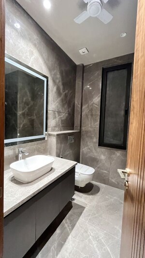 Bathroom in 4 BHK Builder Floor at Greater Kailash I – for Rent