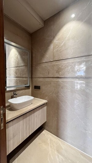 Bathroom in 4 BHK Builder Floor at Greater Kailash I – for Rent