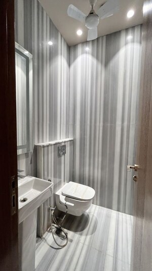 Bathroom in 4 BHK Builder Floor at Greater Kailash I – for Rent