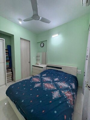 Bedroom in 1 BHK Apartment at Om Sai CHS Shivai Nagar, Shivai Nagar – for Rent