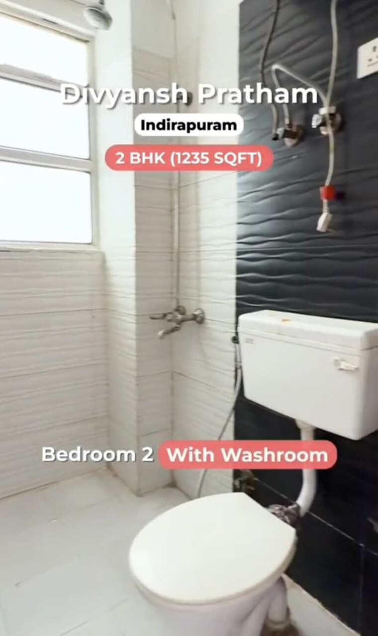 Bathroom, divyansh-pratham 2 Bedroom 773 Sq.Ft. Apartment In Ahinsa Khand 2 Ghaziabad 10779576