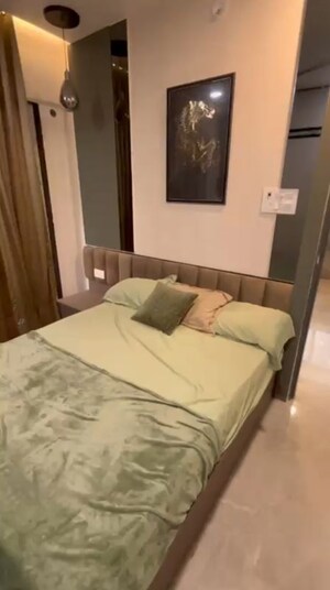 Bedroom in 2 BHK Apartment at Arsha Bharat, Goregaon West – for Sale