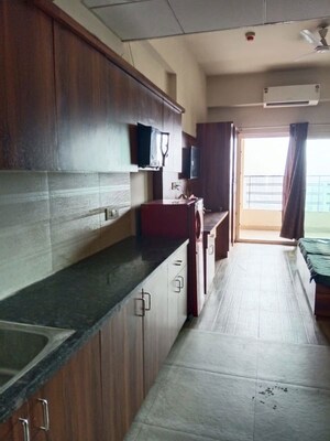 Kitchen in Studio Apartment at Paramount Golfforeste, Zeta I Greater Noida – for Rent
