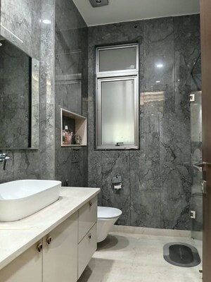 Bathroom in 3 BHK Builder Floor at Greater Kailash ii – for Rent