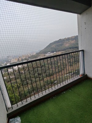 Balcony in 2 BHK Apartment at The Chatterjee The Crown Greens, Hinjewadi – for Rent
