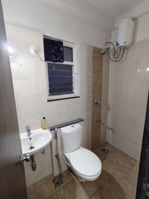 Bathroom in 2 BHK Apartment at The Chatterjee The Crown Greens, Hinjewadi – for Rent