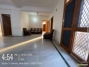 Living Room in 3 BHK Apartment at Sector 11 Dwarka – for Sale