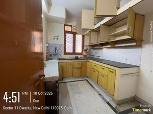Kitchen in 3 BHK Apartment at Sector 11 Dwarka – for Sale