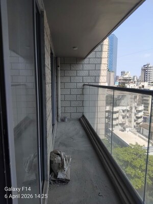 Balcony in 3 BHK Apartment at Siddhivinayak Habitats, Dadar West – for Sale