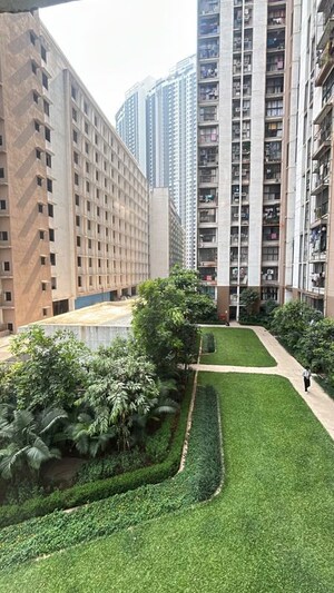 Balcony in 1 BHK Apartment at Lodha Crown Quality Homes, Majiwada – for Rent
