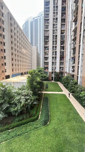 Balcony in 1 BHK Apartment at Lodha Crown Quality Homes, Majiwada – for Rent
