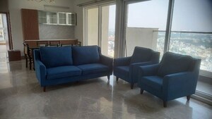 Living Room in 3 BHK Apartment at Prestige Fairfield, Rmv 2nd Stage – for Rent