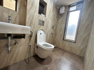 Bathroom in 2 BHK Apartment at Lodha Amara, Kolshet Road – for Rent