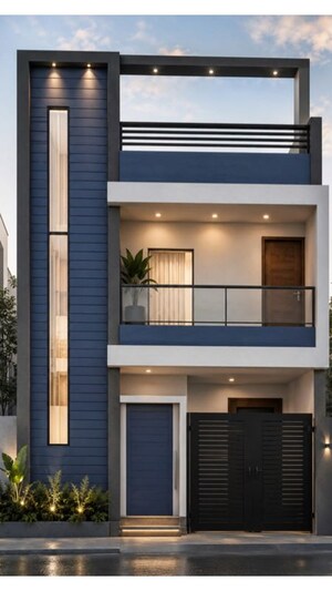 4 BHK Independent House – Exterior View View at Sarnath - for Sale