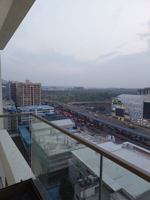 Balcony in 3 BHK Apartment at Trendset Jayabheri Elevate, Madhapur – for Sale