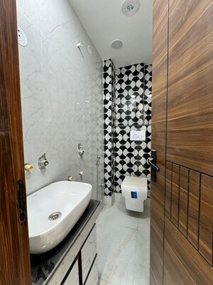 Bathroom in 2 BHK Builder Floor at Dwarka Mor – for Sale