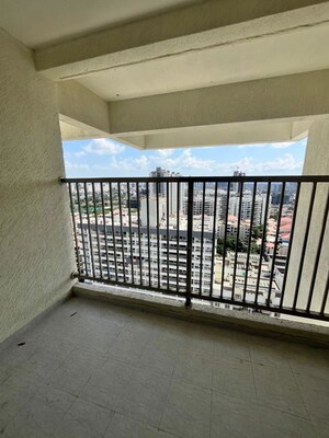 Balcony in 2.5 BHK Builder Floor at Goel Ganga Altus, Kharadi – for Rent
