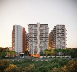 3 BHK Apartment – Exterior View View at Svadha Mackennas, Kollur - for Sale