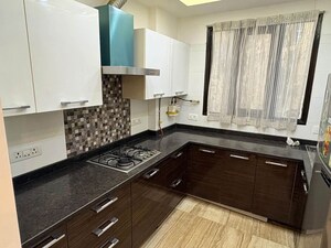 Kitchen in 3 BHK Independent House at Freedom Fighters Enclave – for Rent