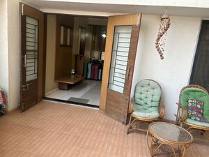 Living Room in 2 BHK Apartment at Rohan Nilay, Aundh – for Rent