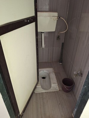 Bathroom in 1 BHK Apartment at Sai Ashish CHS, Ghansoli – for Rent