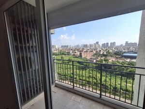 Balcony in 2.5 BHK Apartment at Godrej Woods, Sector 43 – for Rent