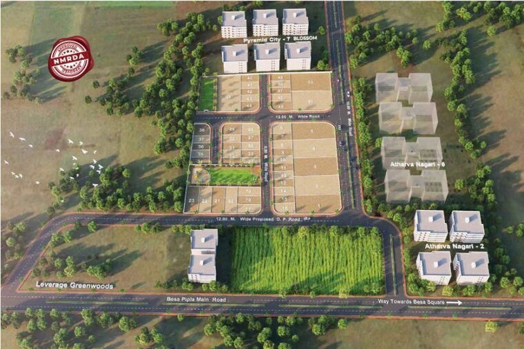 undefined, waroda  1000 Sq.Ft. Plot In Waroda Nagpur 10779848