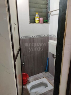 Bathroom in 1 BHK Apartment at Sai Ashish CHS, Ghansoli – for Rent