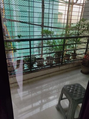 Balcony in 1 BHK Apartment at Sai Ashish CHS, Ghansoli – for Rent