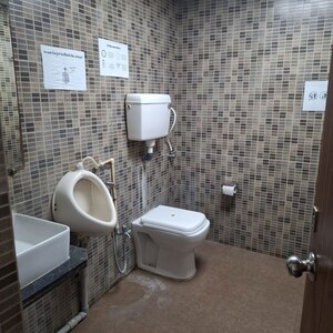Bathroom in  Office Space at Omkar The Summit Business Bay, Andheri East – for Rent