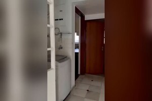Bathroom in 3 BHK Apartment at Resham Apartments, Andheri West – for Rent