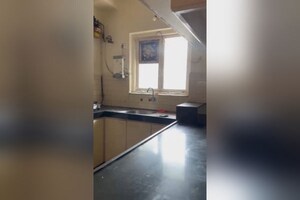 Kitchen in 3 BHK Apartment at Resham Apartments, Andheri West – for Rent