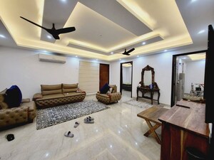 Living Room in 4 BHK Independent House at Freedom Fighters Enclave – for Rent