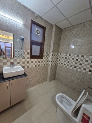 Bathroom in 3 BHK Builder Floor at Sector 57 – for Rent