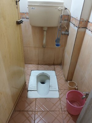 Bathroom in 1 BHK Apartment at Rekhi Sai Tulip, Ghansoli – for Rent