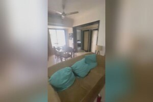 Living Room in 3 BHK Apartment at Yashwant CHS, Andheri West – for Rent