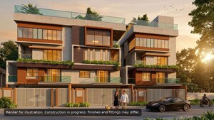 5 BHK Independent House – Exterior View View at Itkheda - for Sale