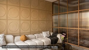 Living Room in 5 BHK Independent House at Itkheda – for Sale