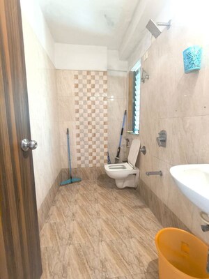 Bathroom in 3.5 BHK Apartment at Lotus Lotus Link Square, Malad West – for Rent