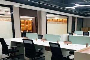 Team Area in  Office Space at Pinnacle Business Park, Andheri East – for Rent